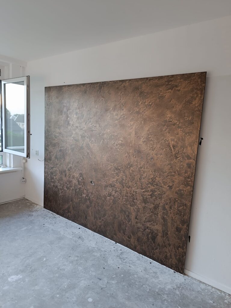 Decoratief schilderwerk en stucwerk in horecaproject Groningen
