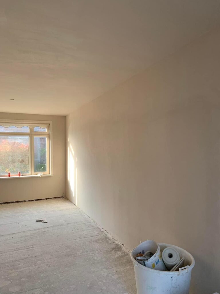 Stucwerk plafond project in de regio Groningen