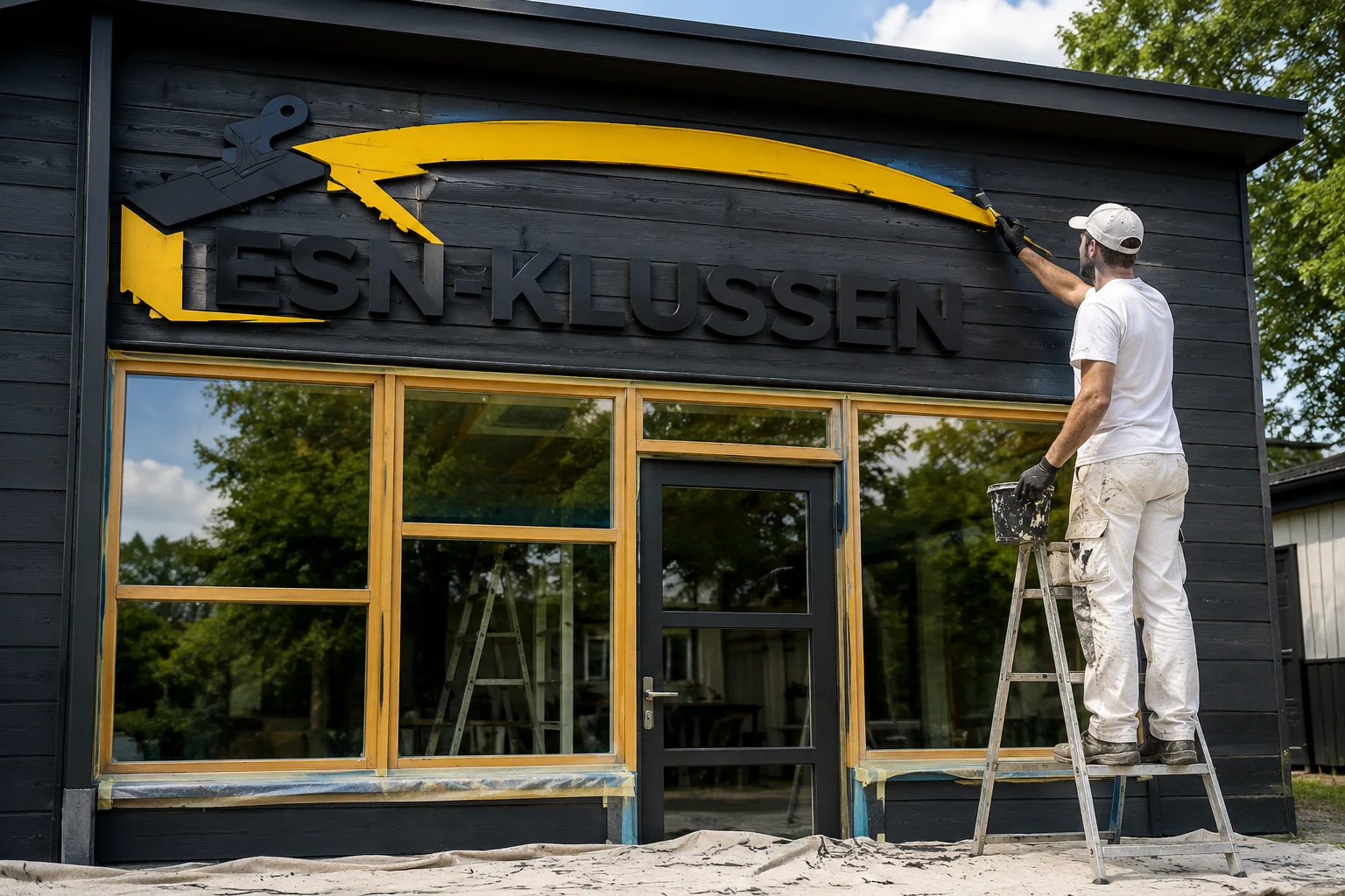 Goede Tijd voor buiten schilderwerk